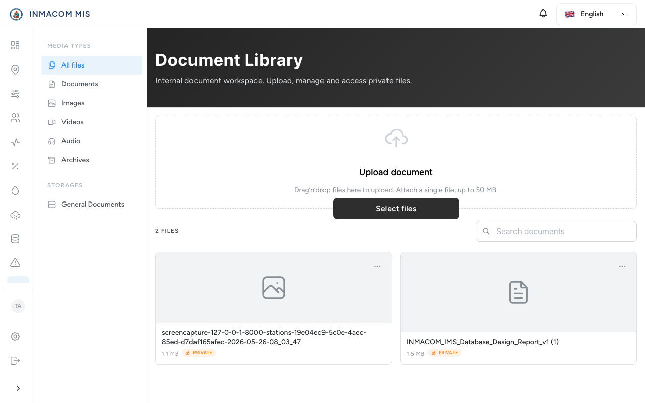 INMACOM MIS Document Library